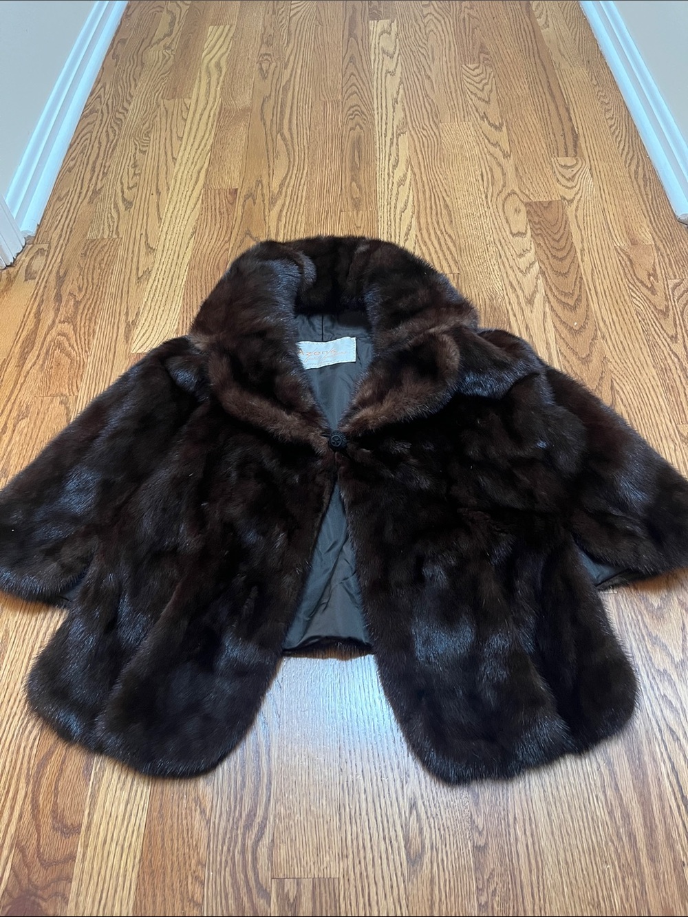 Vintage Mink Fur Stole / Shawl